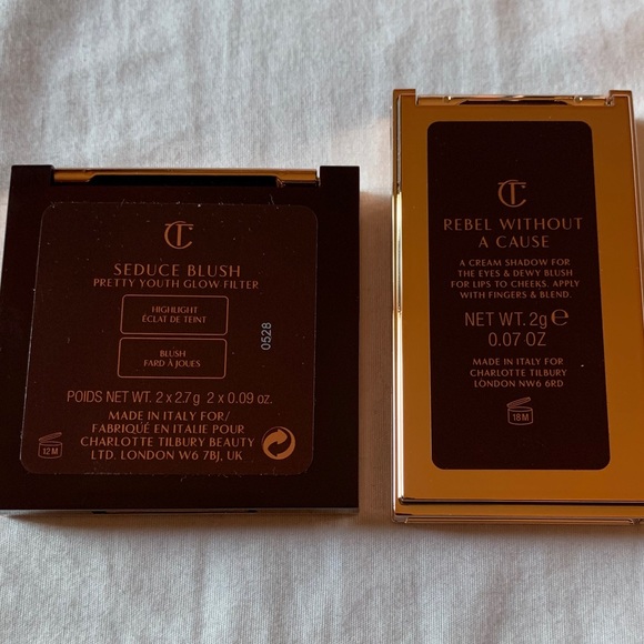 PRETTY YOUTH GLOW & CHEEK Charlotte Tilbury special palettes bundle - Picture 7 of 11